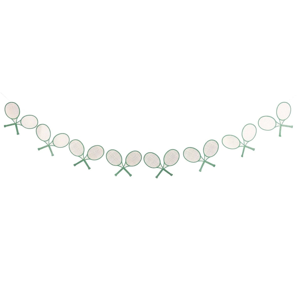 Tennis Ball & Racket Banner Set 2ct