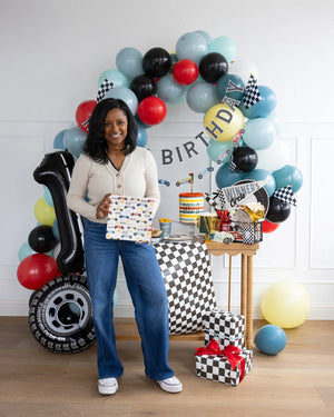 Vintage Race Car Party Display by My Mind's Eye