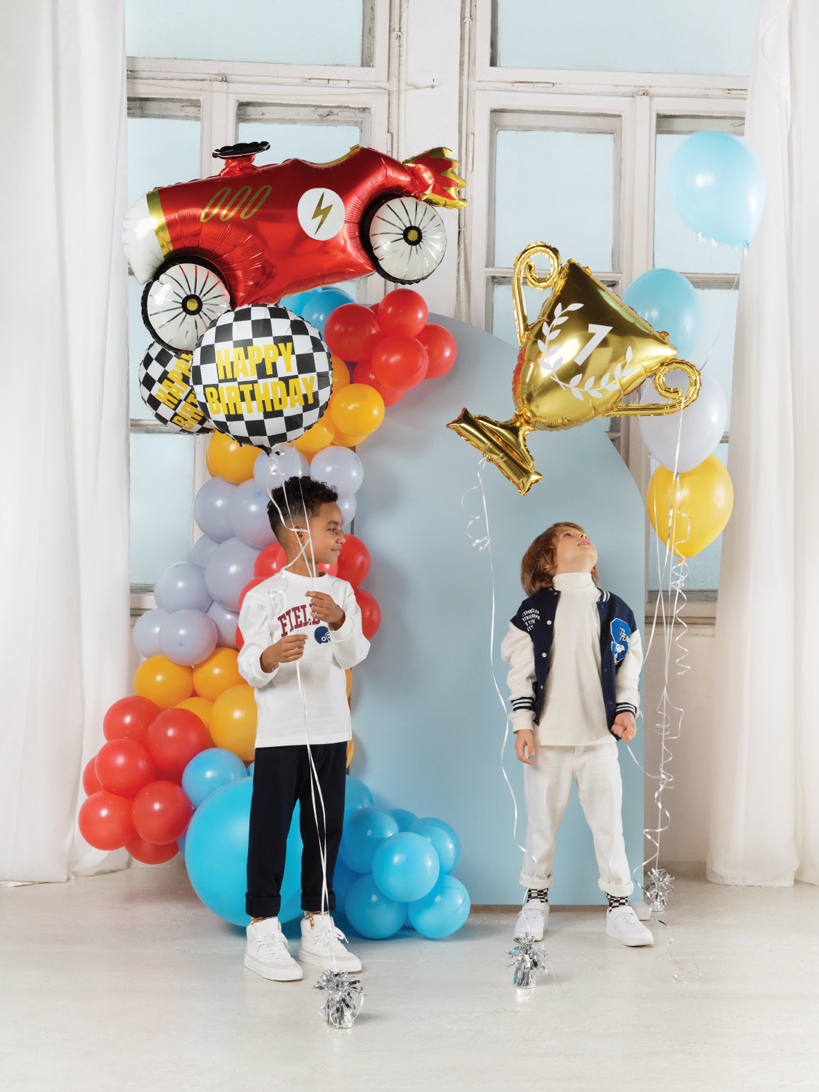 Fast Race Car Foil Balloon 36in | The Party Darling