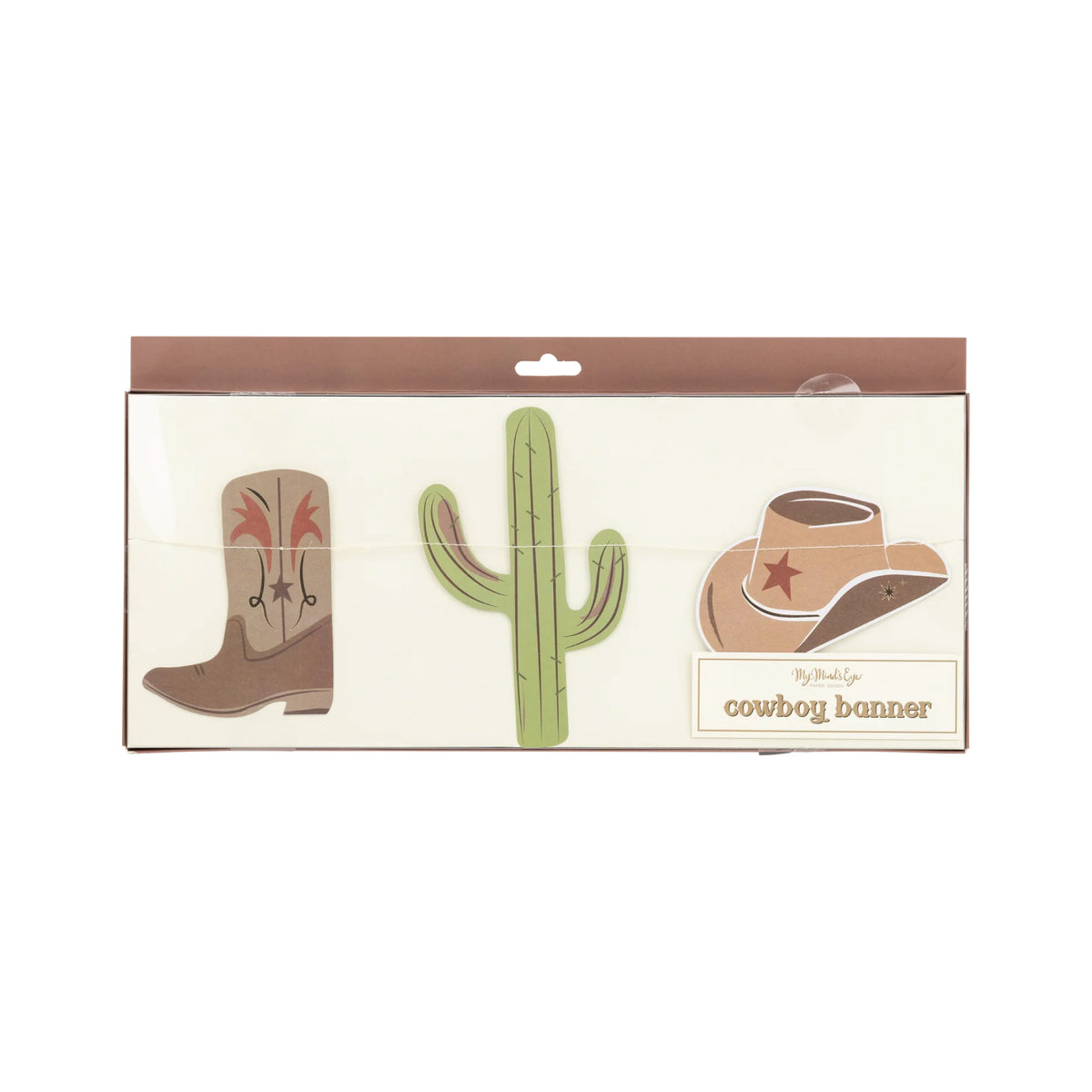 Western Cowboy Banner 5ft | The Party Darling