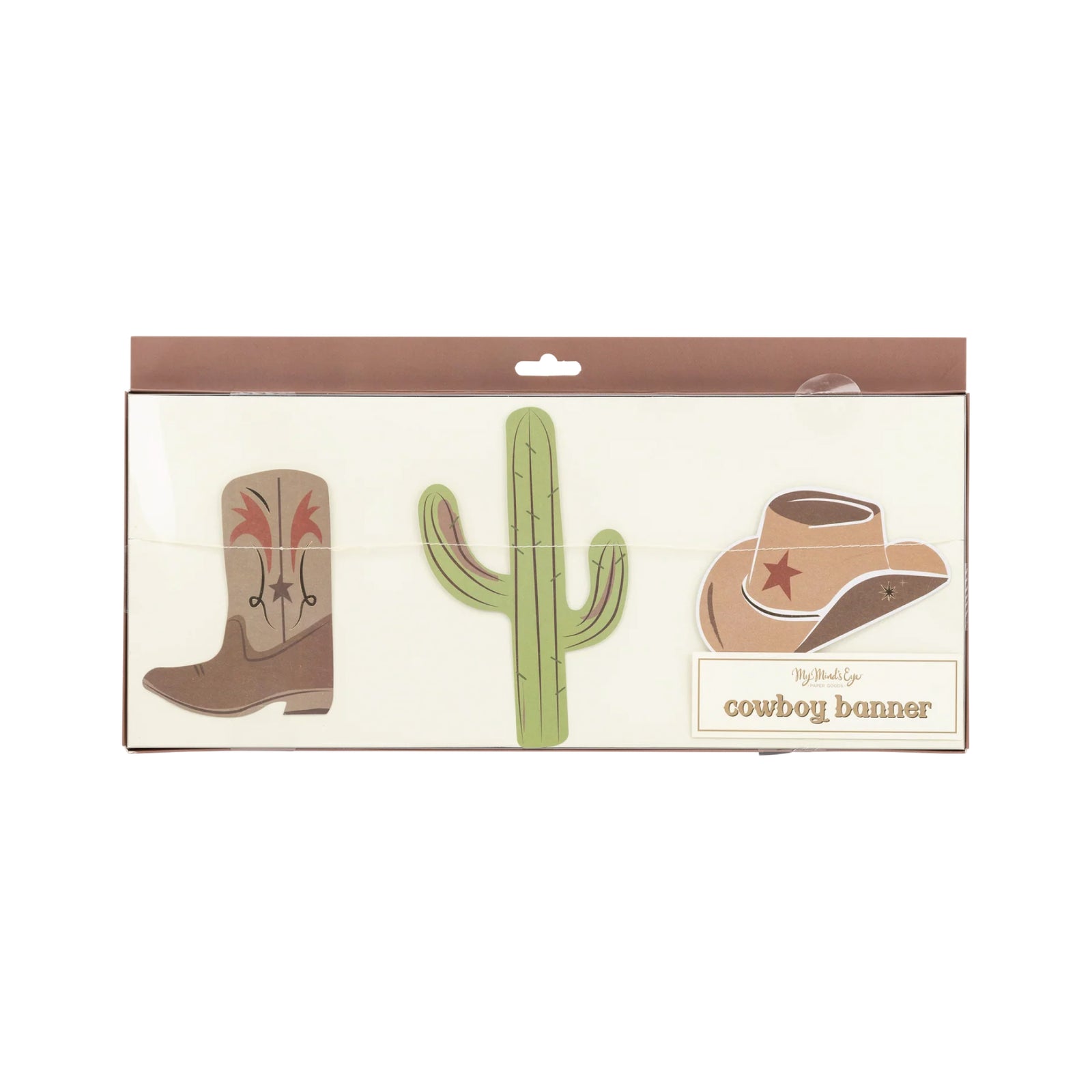 Western Cowboy Party Garland 5ft | The Party Darling