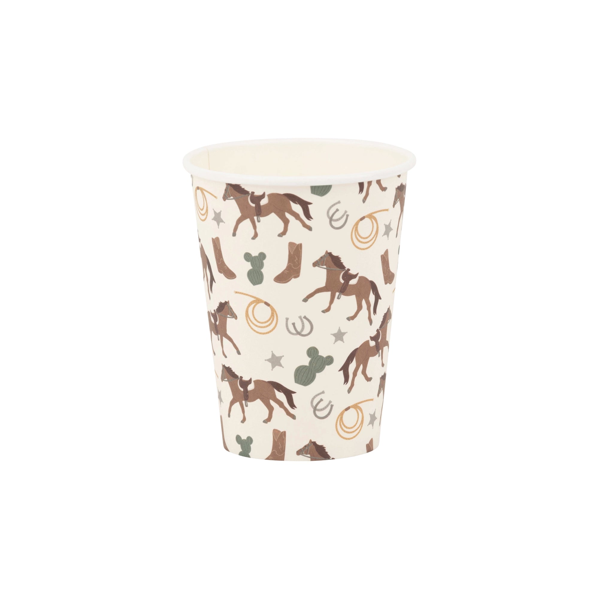 Western Paper Cups 8ct | The Party Darling