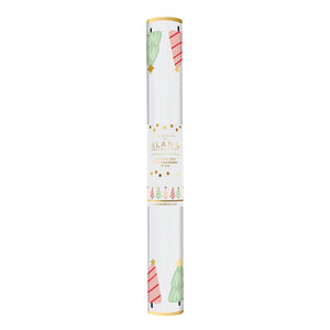Whimsical Christmas Tree Paper Table Runner Roll | The Party Darling