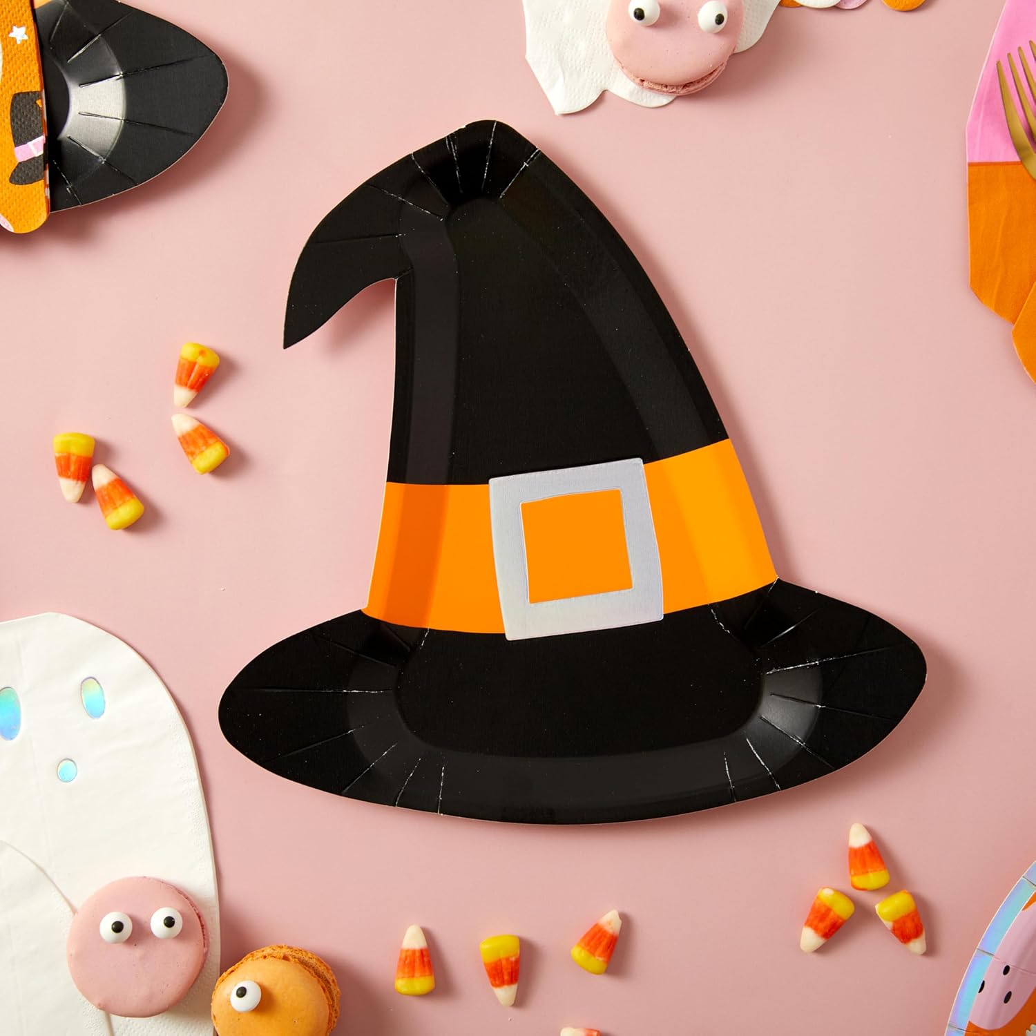 Witch Hat Lunch Plate 8ct | The Party Darling