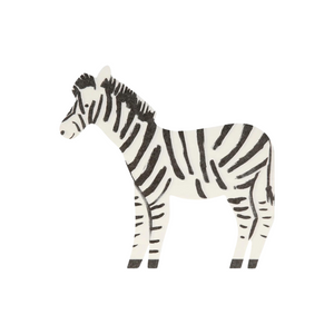 Zebra Dessert Napkins 20ct | The Party Darling