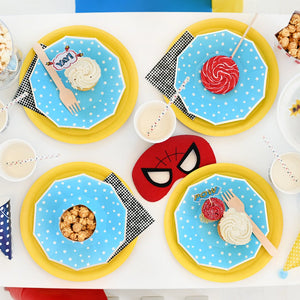 Lucky Stars Small Plates | Superhero Party