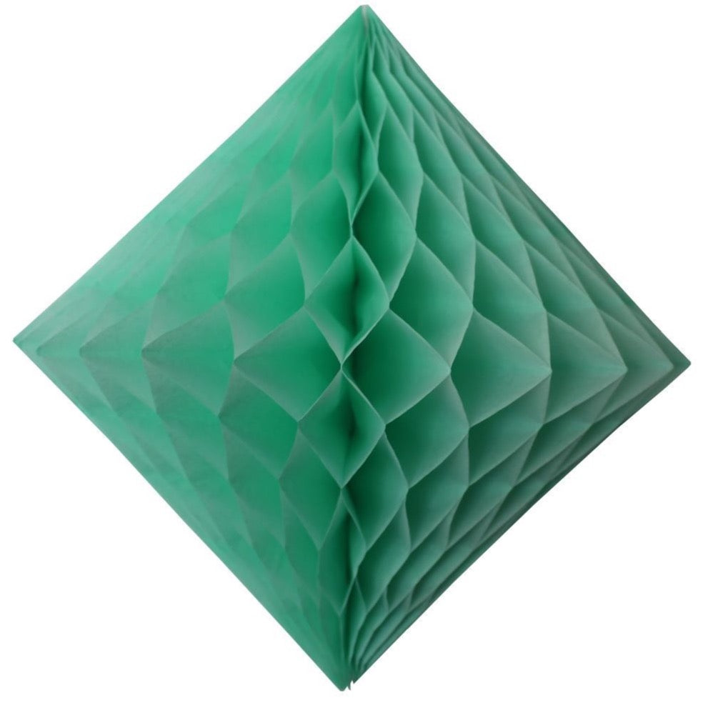 Mint Green Honeycomb Diamond 12"