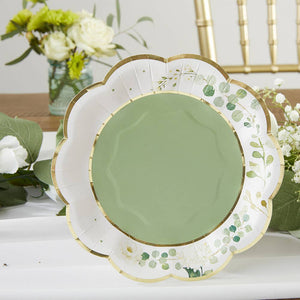 Botanical Garden Dessert Plates 16ct - The Party Darling