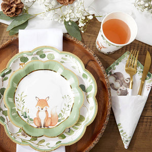 Woodland Baby Shower Cups 16ct - The Party Darling