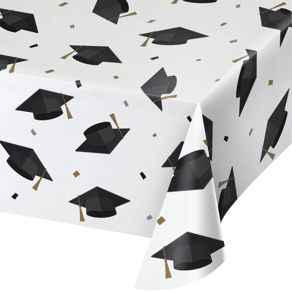 Graduation Cap Paper Table Cover | The Party Darling