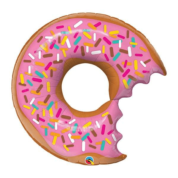 Giant Bit Donut Balloon 36in | The Party Darling