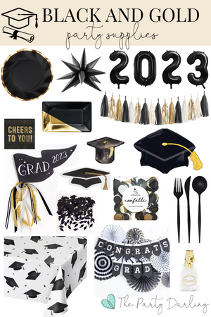 Graduation Cap Dessert Napkins 20ct | The Party Darling