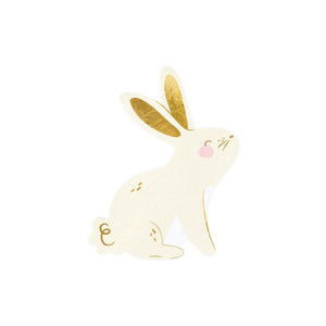 Spring Bunny Dessert Napkins 20ct | The Party Darling