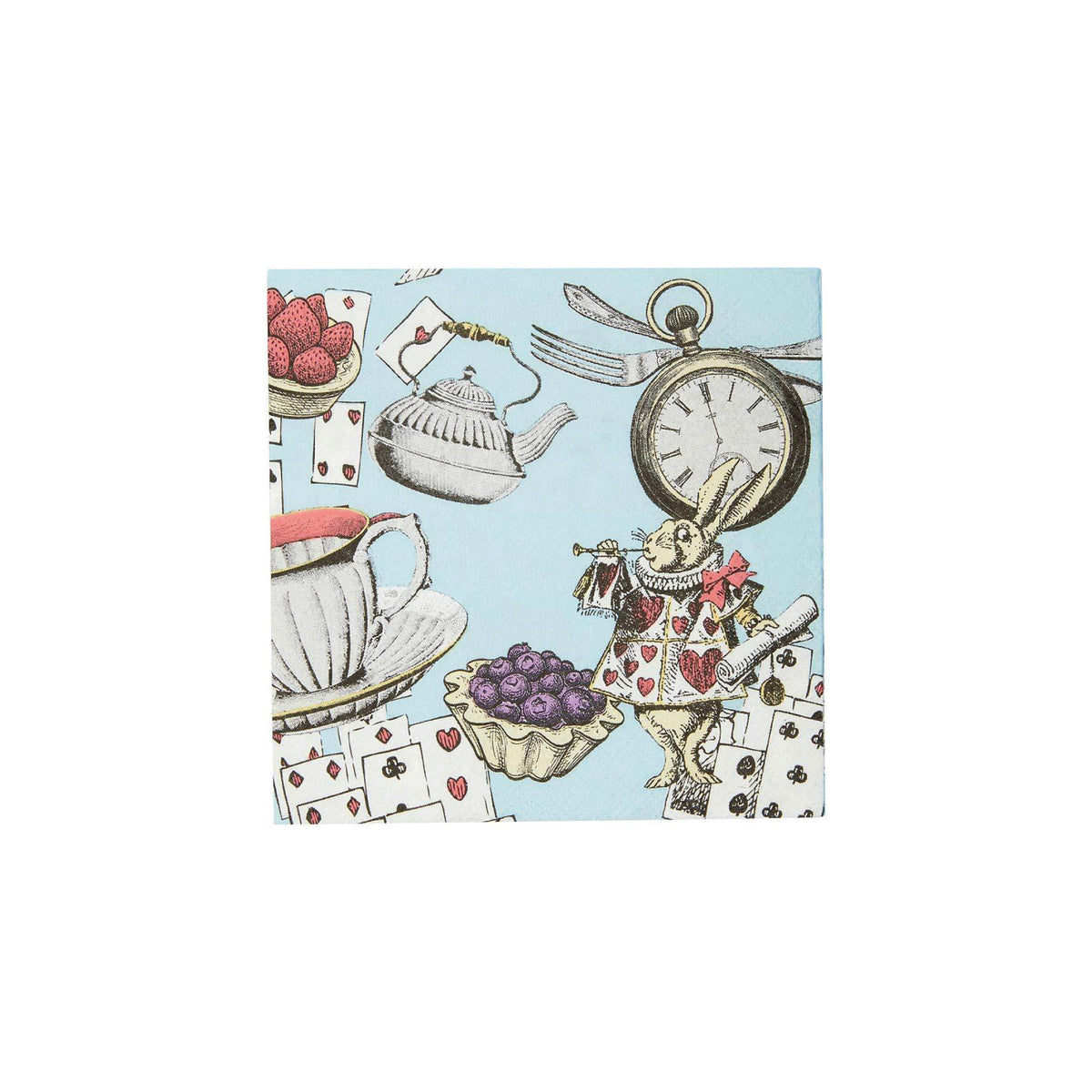 Alice in Wonderland Beverage Napkins 20ct | The Party Darling