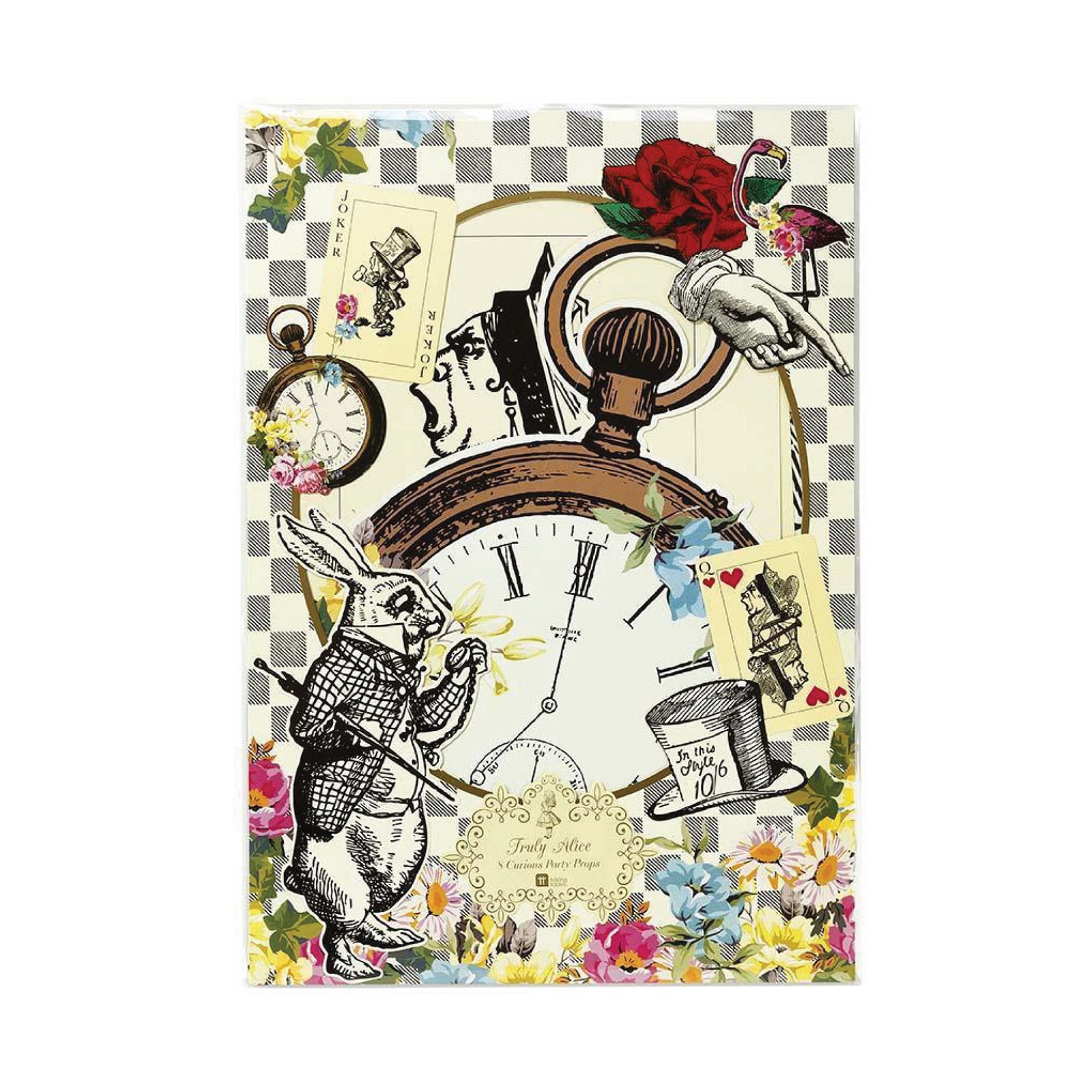 Alice in Wonderland Cutout Decorations 8ct | The Party Darling