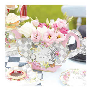 Alice in Wonderland Teapot Vase Table Topper Display