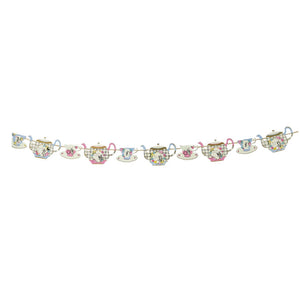 Alice in Wonderland Teapot Garland 13ft | The Party Darling