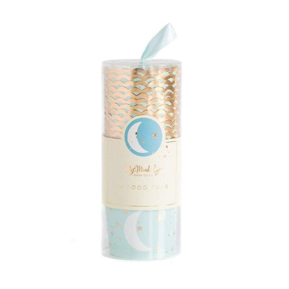 Baby Blue Moon and Star Food Cups 24ct | The Party Darling
