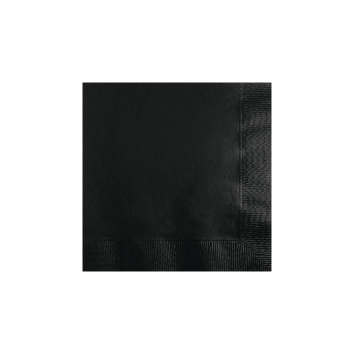Black Paper Dessert Napkins 20ct | The Party Darling