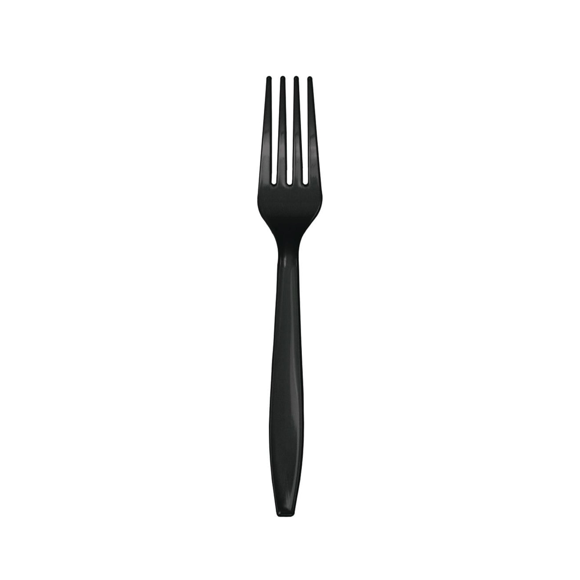 Black Plastic Forks Service for 24 | The Party Darling
