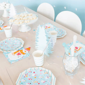 Blizzard Buddies Lunch Napkins 16ct Table Setting