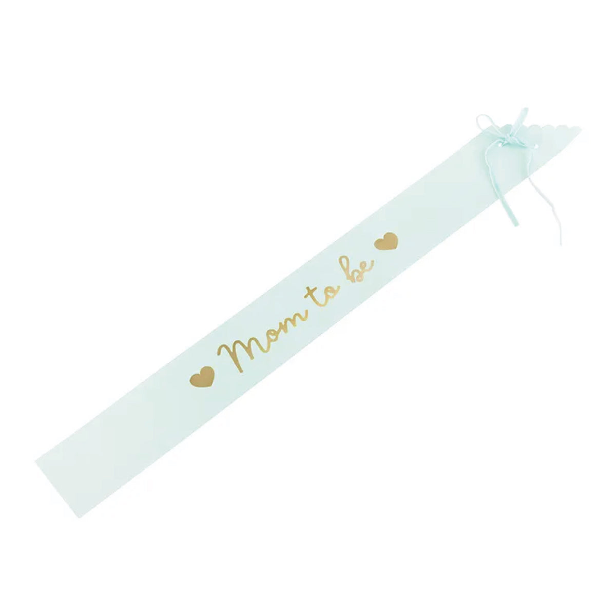 Blue Mom-to-Be Sash | The Party Darling