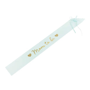 Blue Mom-to-Be Sash | The Party Darling