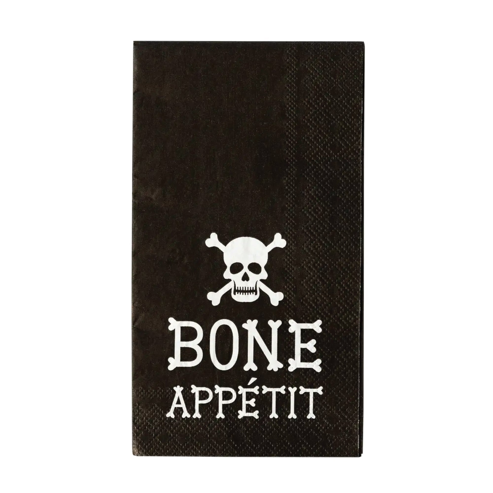 Bone Appetit Cross Bones Paper Guest Towels 24ct | The Party Darling