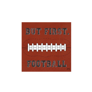 But First, Football Dessert Napkins 20ct | The Party Darling