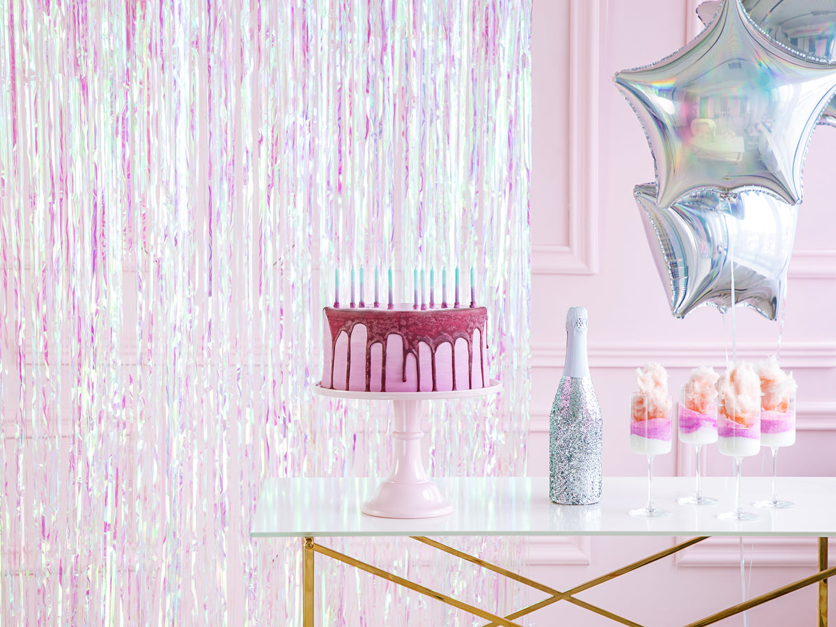 Iridescent Backdrop Curtain