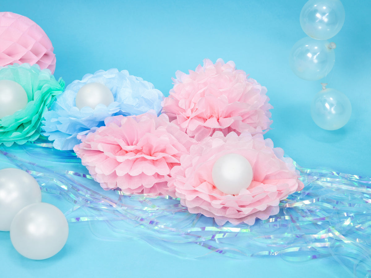 Iridescent Backdrop Curtain used as table runner