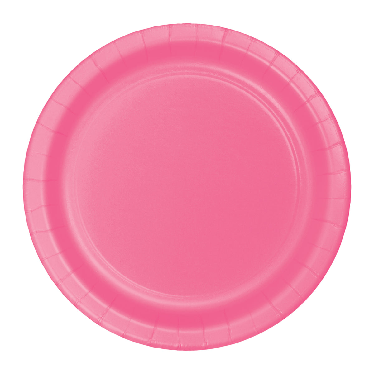Candy Pink Paper Lunch Plates 8ct | The Party Darling