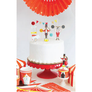 Carnival Ticket Shaped Napkins 24ct Cake Table
