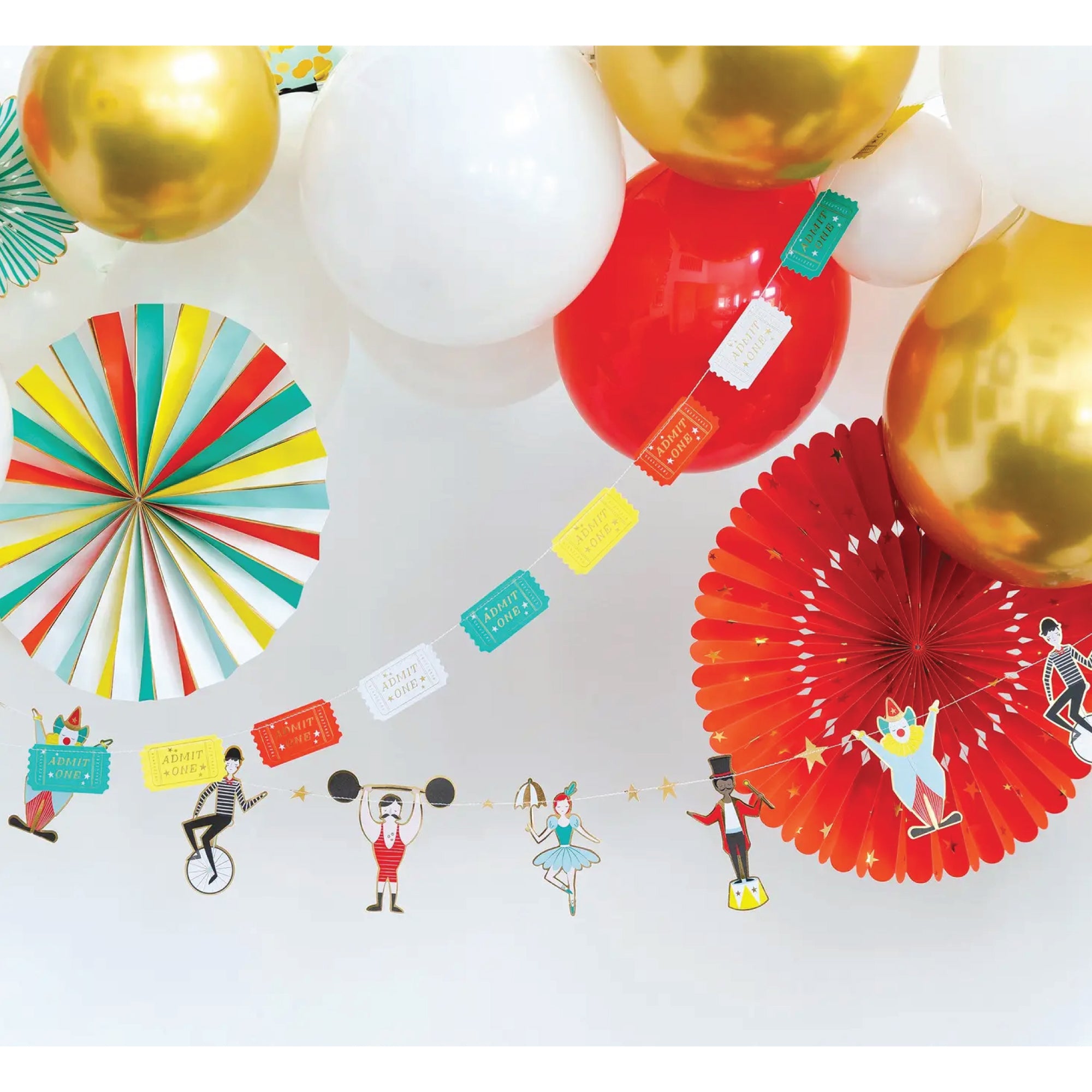 Carnival Friends Banner Set Party Decor