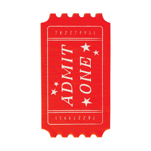 Admit One Carnival Ticket Guest Napkins 24ct | The Party Darling