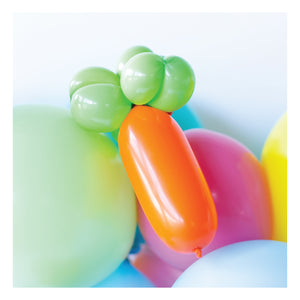 Carrot Mini Balloon Kit Garland