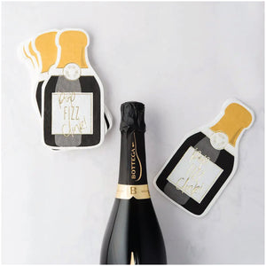 Champagne Bottle Dessert Napkins 20ct Party Display