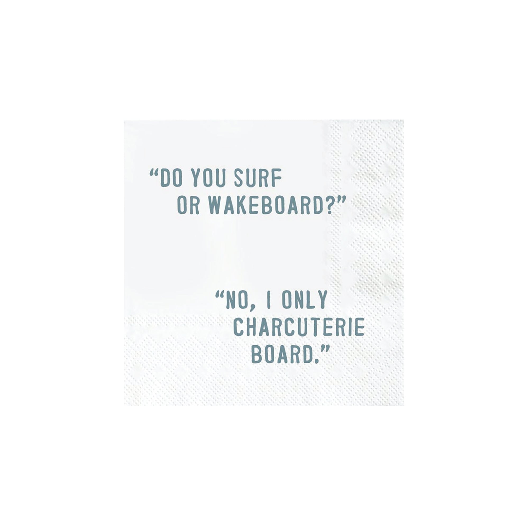 Beach Charcuterie Appetizer Napkins | The Party Darling