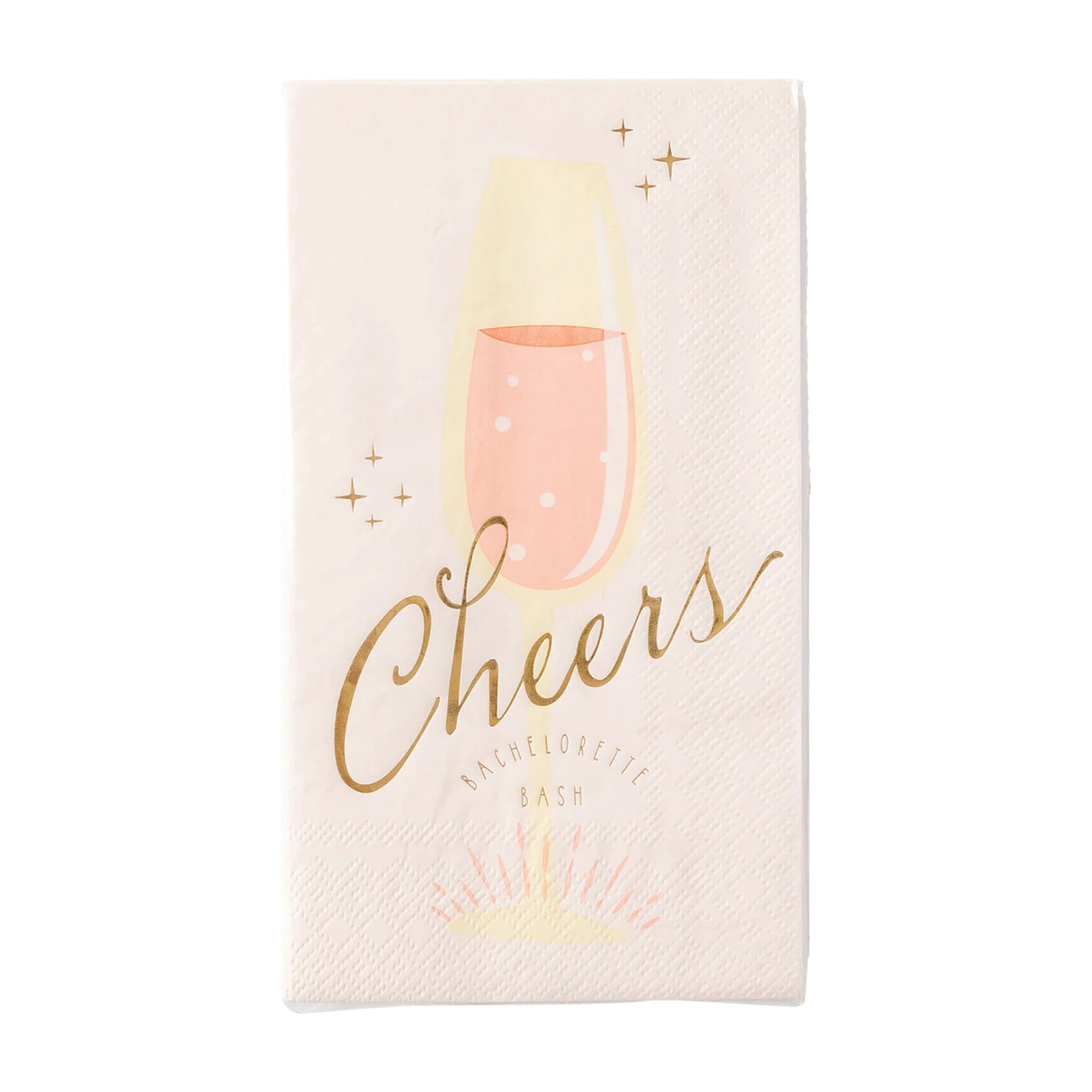 Cheers Bachelorette Bash Paper Guest Towels 18ct | The Party Darling