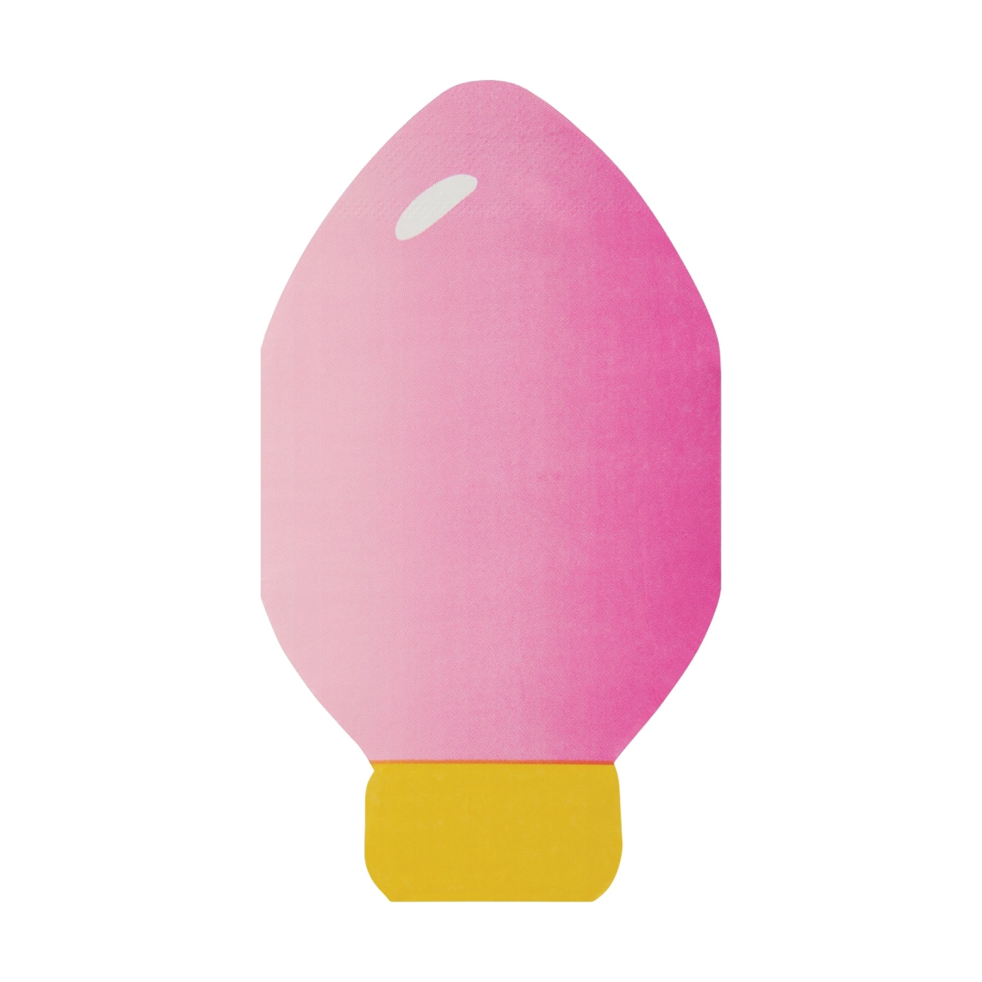 Christmas Bulb Guest Towels 16ct Pink