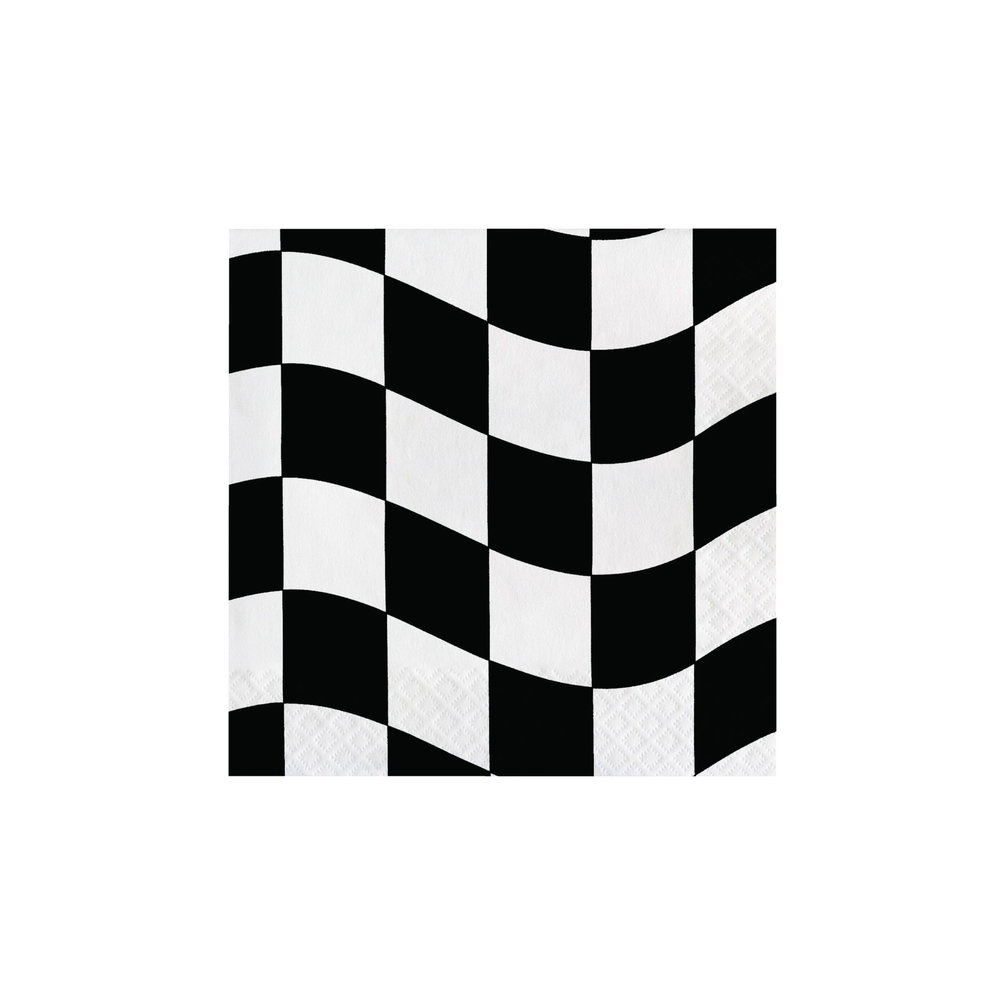 Classic Checkered Flag Dessert Napkins 16ct | The Party Darling