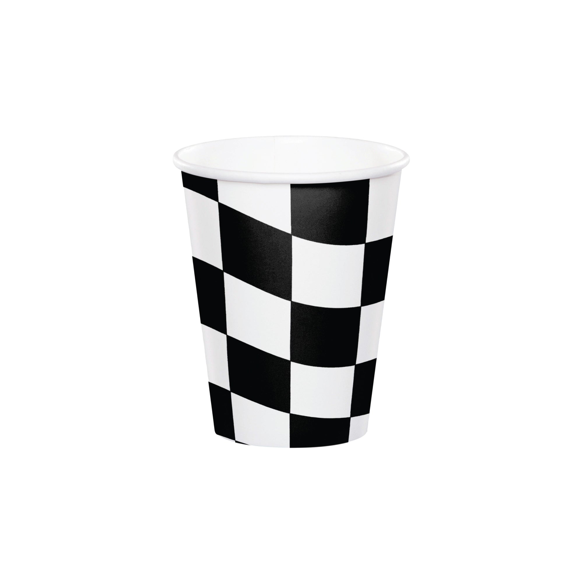 Classic Checkered Flag Party Cups 8ct | The Party Darling