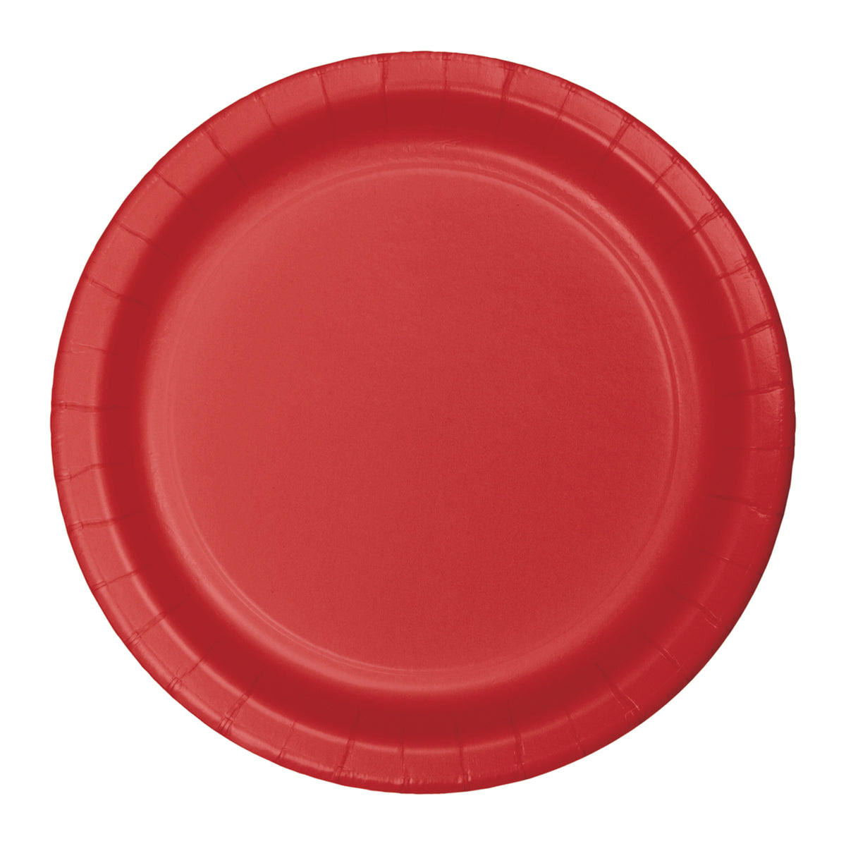 Red Paper Lunch Plates 12ct | The Party Darling