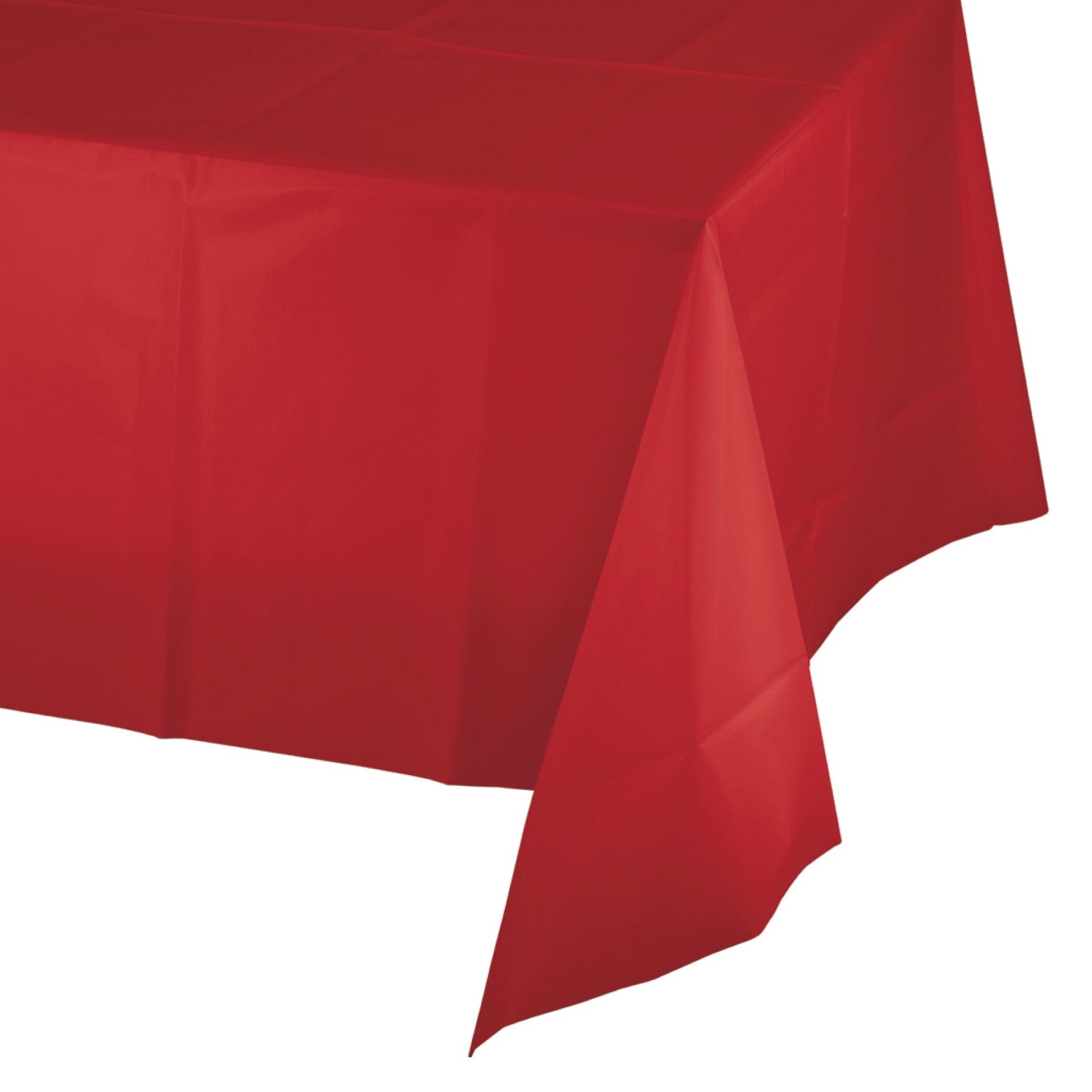 Red Plastic Table Cover | The Party Darling