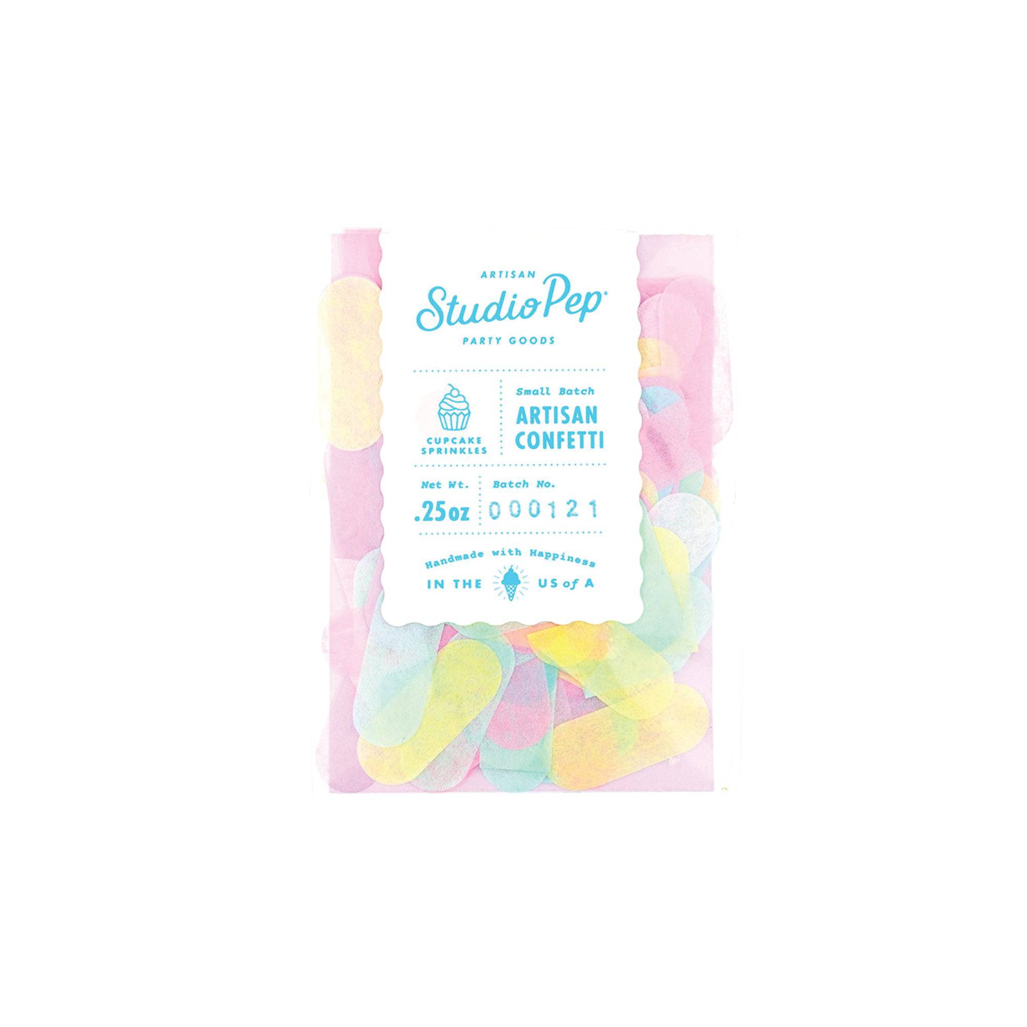 Cupcake Pastel Sprinkles Confetti Pack | The Party Darling