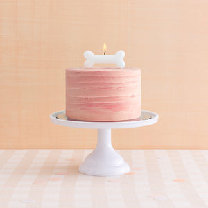 Bow Wow Dog Bone Candle 1ct - The Party Darling