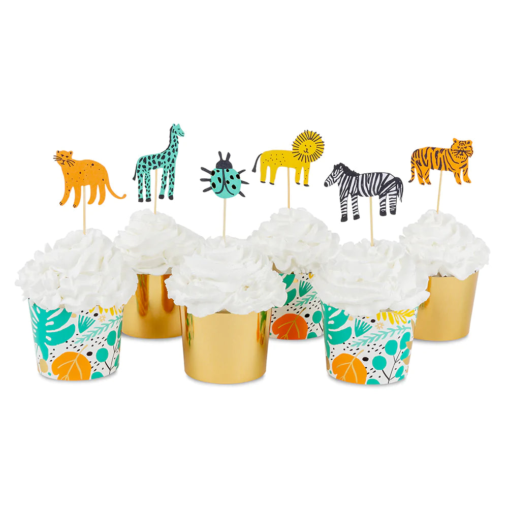 Into the Wild Cupcake Decorating Kit 24ct | The Party Darling
