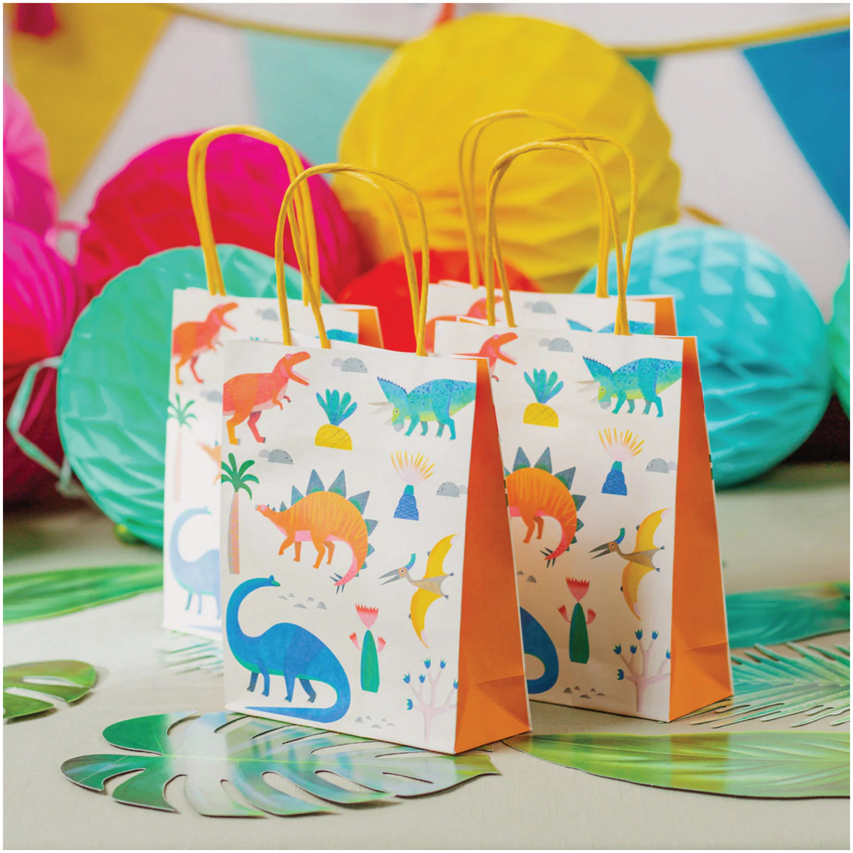 Dinosaur Treat Bags 8ct Displayed