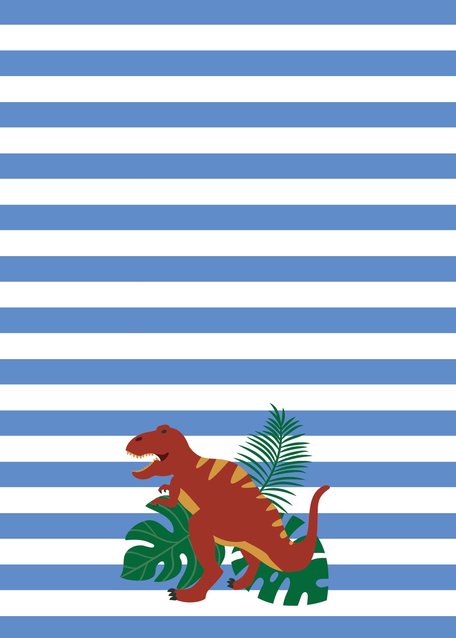 Dinosaur Kingdom Birthday Party Invitation - The Party Darling