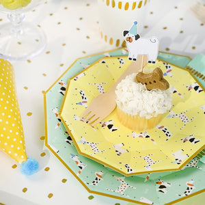 Dog Pawty Lunch Plates - The Party Darling